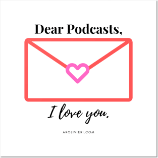 PODCAST VALENTINE (Light) Posters and Art